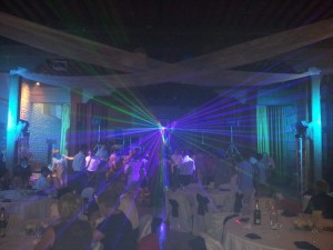 Soirée de mariage avec Show Laser Couleur salle de Bligny sur Ouche Cote d'or