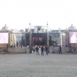 Concert et écrans géants plein jour MLA Dijon