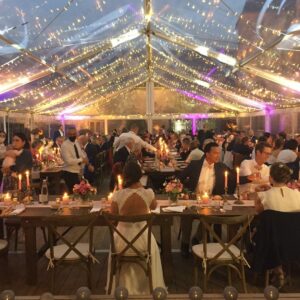 Chapiteau Cristal déco LED