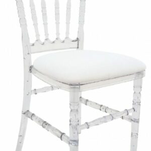 Chaise Napoléon cristal