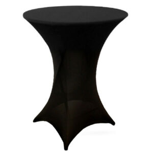 Mange debout housse lycra noire