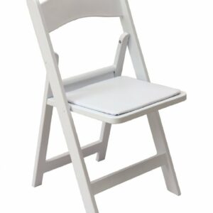 Chaise pliante Weeding blanche