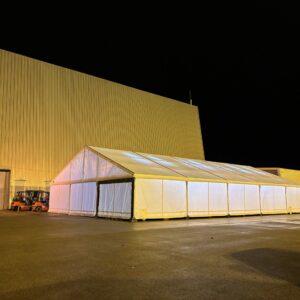 Tente de réception 15x30m