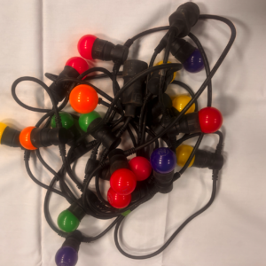 Location Guirlandes Guinguettes LED Ampoules Couleurs