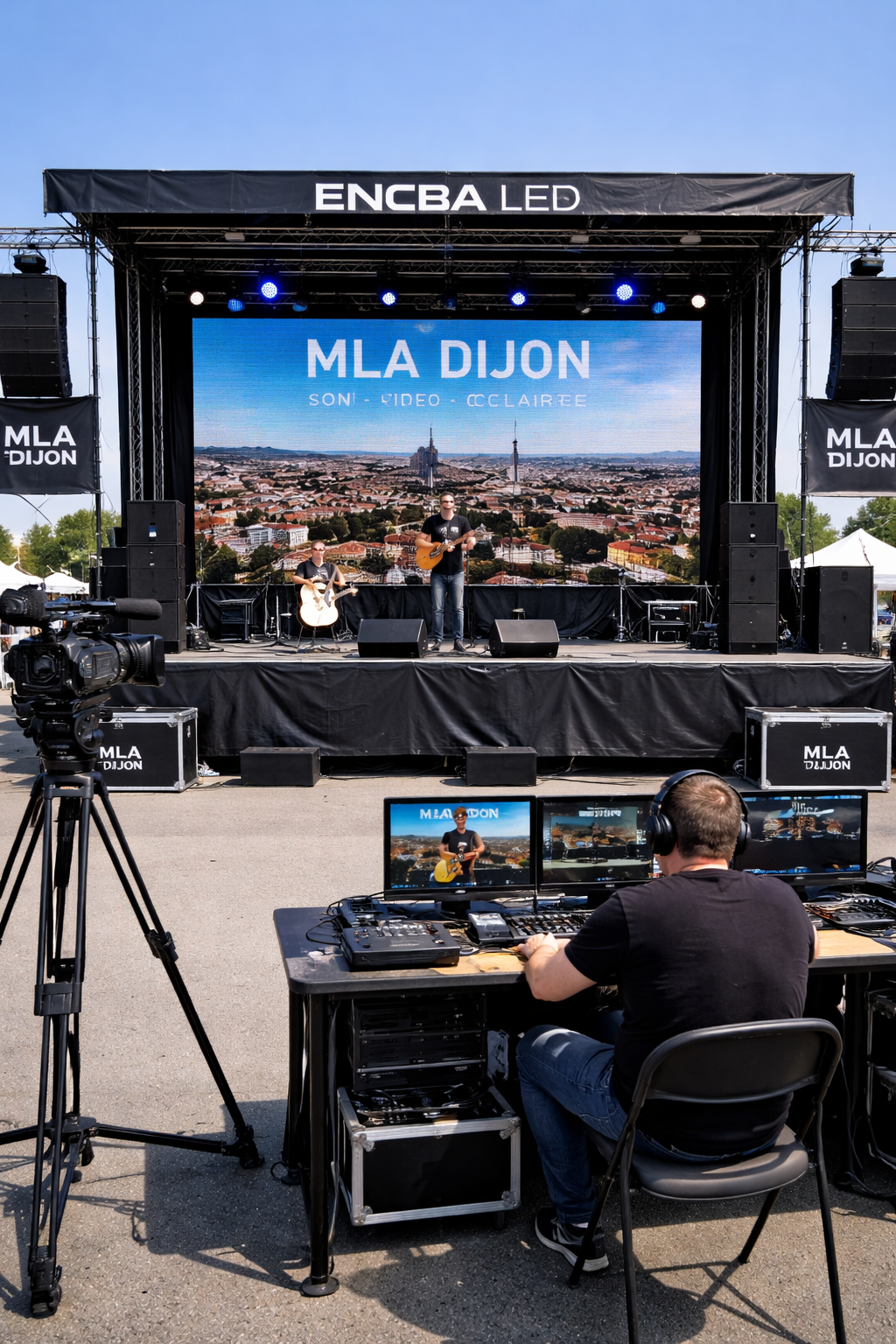 Location écran led Plein Jour