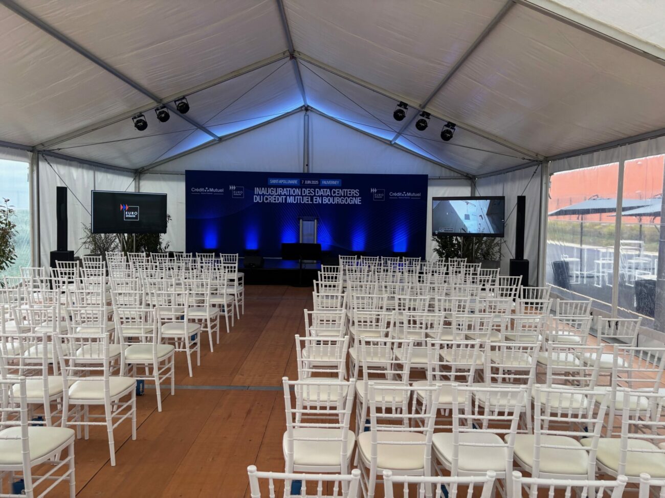 Sonorisation et éclairage d'évènement