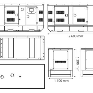 Location groupe électrogène PANTHER 80KVA