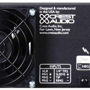 Location Amplificateur Crest Audio 9200 Face arriere