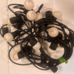 Location Guirlandes Guingettes LED Ampoules Blanc Chaud 10m