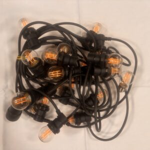 Location Guirlandes Guinguettes LED Ampoules blanc chaud dimmable 10m