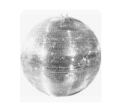 Location boule à facette 1m