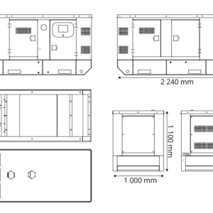 Location groupe électrogène PANTHER 25KV
