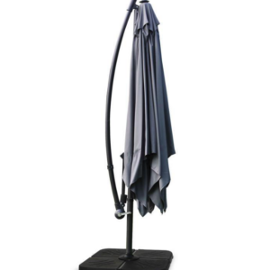 Parasol déporté carré 3x3m Replié