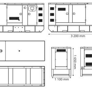 Location groupe électrogène TIGER 140KVA