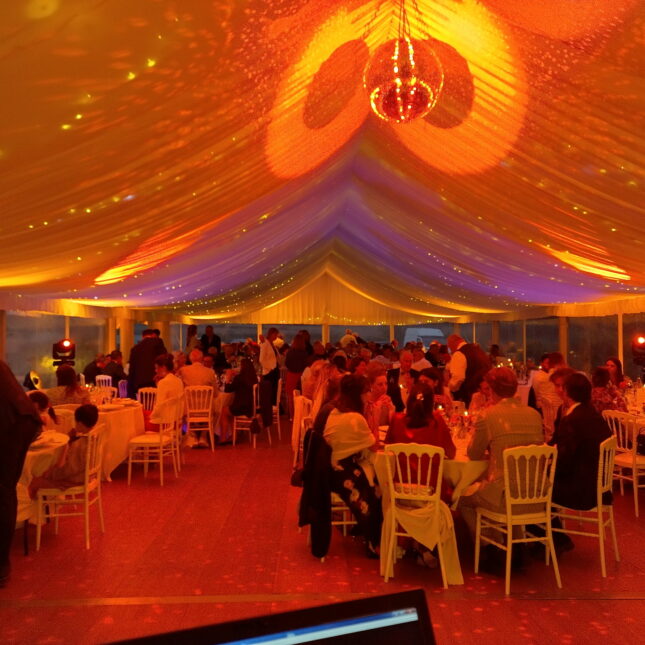 prestation tente et mobilier pour mariage
